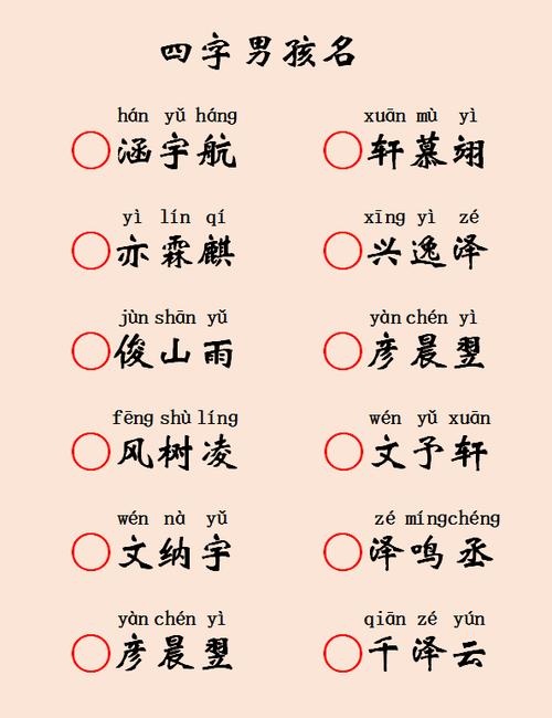 给孩子起名中间字的建议