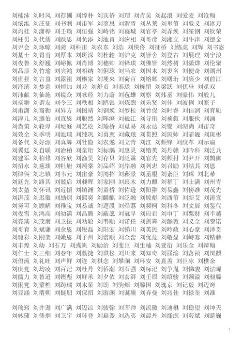梁姓男孩起名一个字