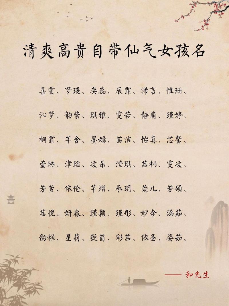徐起什么网名好听