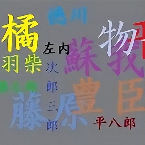 日本人怎么起名